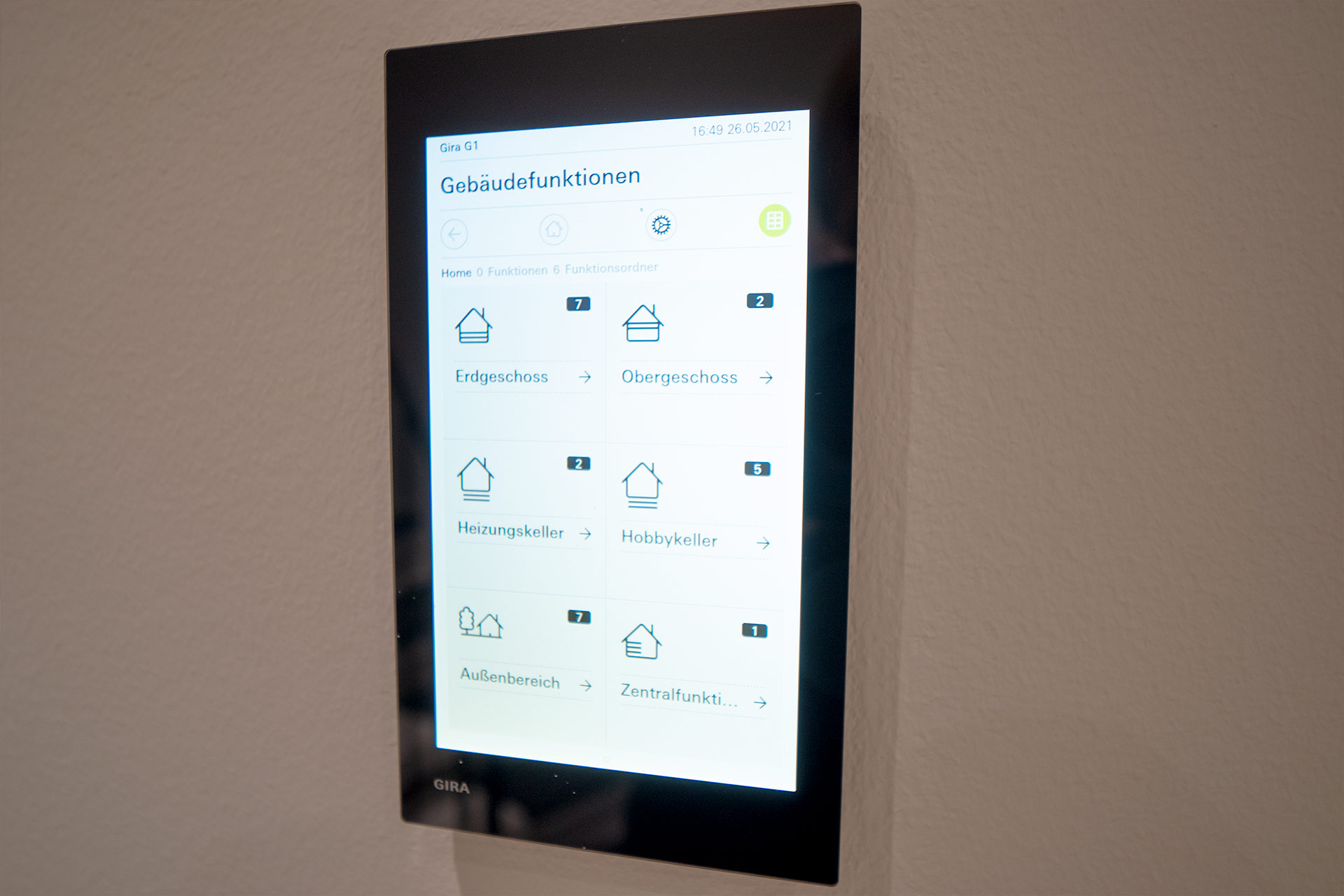 ReferenzfotoF5 Referenzfoto Gebäudetechnik Smart Home